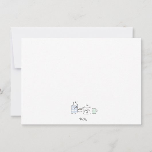 Voorraad de Keukendepoel-showpartij uitnodigt Kaart (Achterkant)