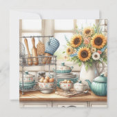 Voorraad Het Keuken Vrijgezellenfeest Kaart (Achterkant)