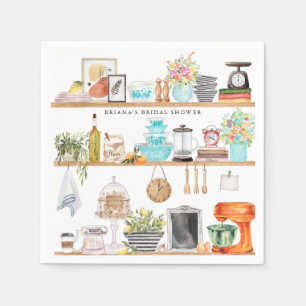 Voorraad het KeukenVrijgezellenfeest Gepersonalise Servet