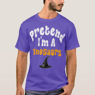 Voorraad I m A Dinosaurs Costume Halloween Party T-shirt