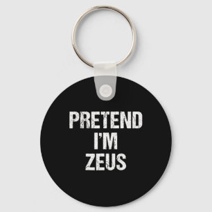 Voorraad ik ben Zeus Costume Greek God Halloween P Sleutelhanger