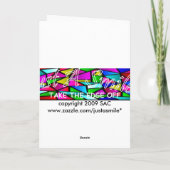 Voorraad/kolen Feestdagen Kaart (Achterkant)