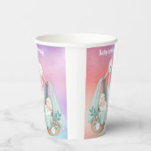 Voorraad met baby papieren bekers (Rechts)