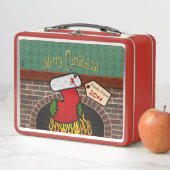 Voorraad over open haard Kaart Keeper (gepersonali (In situ)