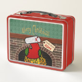 Voorraad over open haard Kaart Keeper (gepersonali (Achterkant)