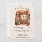 Voorraad van de bijkeuken, keuken bruids douche ui kaart (Voorkant)