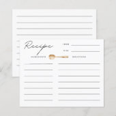 Voorraad van de keuken Vrijgezellenfeest Recept Ka (Voorkant / Achterkant)