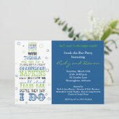 Voorraad van de partij van de partij van de Rhyme  Kaart (Staand voorkant)