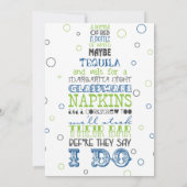 Voorraad van de partij van de partij van de Rhyme  Kaart (Achterkant)