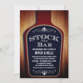 Voorraad voor de uitnodigingen van de Bar Housewar (Voorkant)