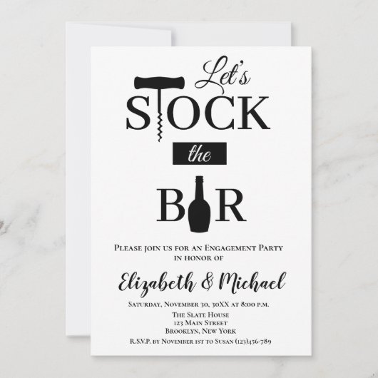 Voorraadaanvraag voor de balie kaart (Voorkant)