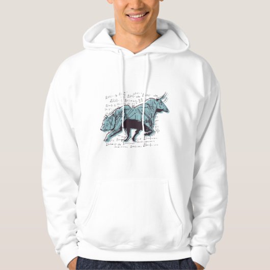 Voorraadmarkt Hoodie (Voorkant)