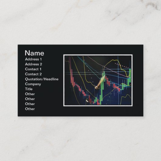 Voorraadmarkt Visitekaartje (Voorkant)