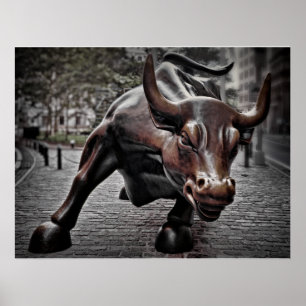 VOORRAADSMARKT BULL POSTER
