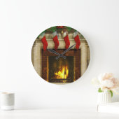 Voorraden door de Fireplace Grote Klok (Huis)