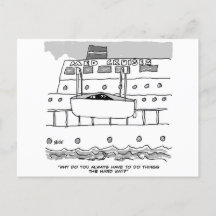 Voorraden op een Briefkaart van cruiseschepen