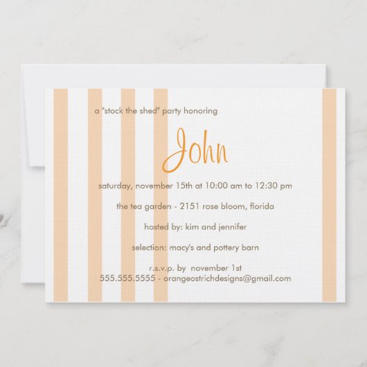 Voorraden | Uitnodiging voor weduwenschoeisel (Achterkant)