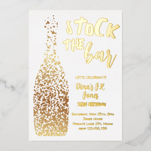 Voorraden voor de uitnodiging voor volwassen verja