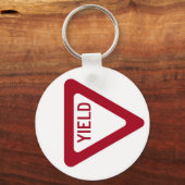 Voorrangsbord Sleutelhanger (Voorkant)