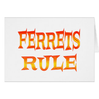 Voorregel voor fretten