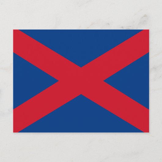 Voorreiziger Flag Briefkaart (Voorkant)