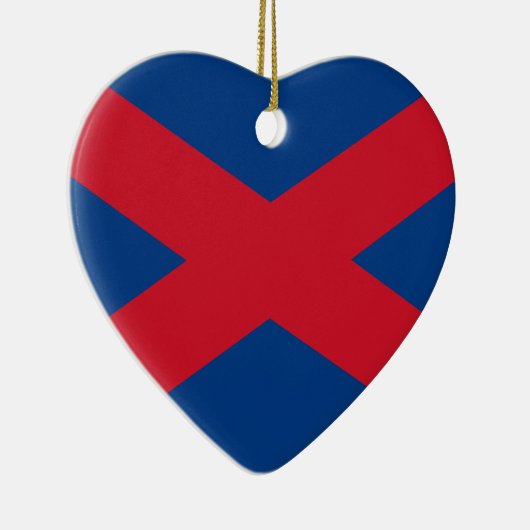 Voorreiziger Flag Keramisch Ornament (Rechts)