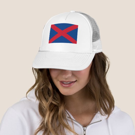 Voorreiziger Flag Trucker Pet (In situ)