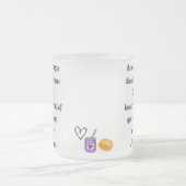 Voorruit is groter dan de achteraanzicht - Jelly R Matglas Koffiemok (Center)