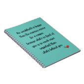 Voorruit is groter dan de achteraanzicht - Jelly R Notitieboek (Rechterzijde)