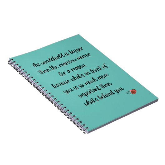 Voorruit is groter dan de achteraanzicht - Jelly R Notitieboek (Rechterzijde)