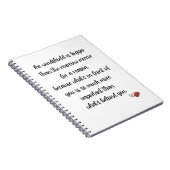 Voorruit is groter dan de achteraanzicht - Jelly R Notitieboek (Rechterzijde)