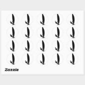 voorruit ronde sticker (Vel)