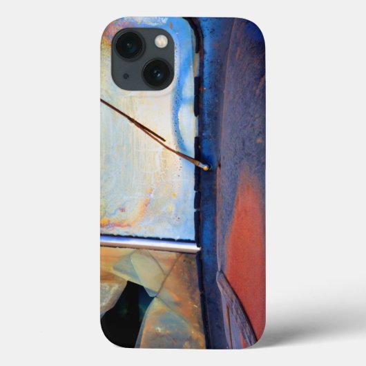 Voorruit van een oude roestige vrachtwagen Case-Mate iPhone case (Achterkant)