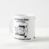 Voorruit vervangen & voorruit repareren koffiemok (Voorkant links)