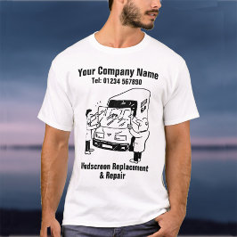 Voorruit vervangen & voorruit repareren t-shirt