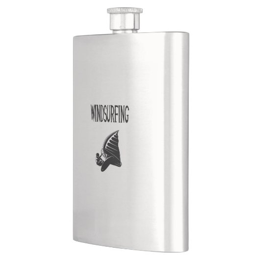 voorruiten v5 zwarte tekstsport windsurfe heupfles (Links)