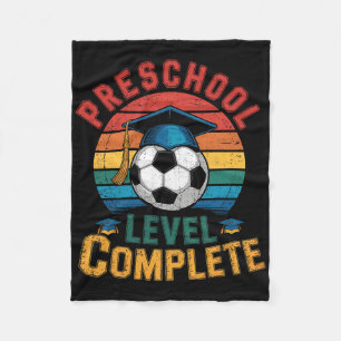 Voorschools niveau compleet voetbal jongen meisje fleece deken