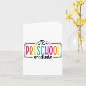 Voorschoolse Afstuderen 2025 Afstuderen Afstudeerd Kaart (Gele Bloem)