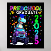 Voorschoolse Afstuderen 2025 Pre-k Afstuderen T-re Poster (Voorkant)