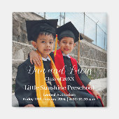 Voorschoolse Afstuderen aankondiging Magneet (Voorkant)