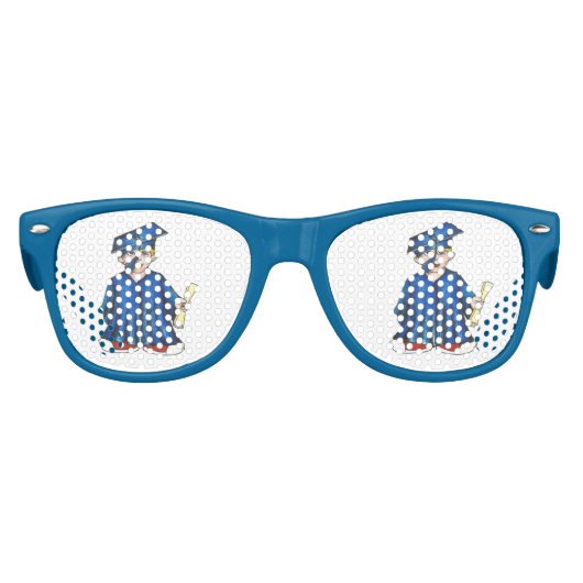 Voorschoolse Afstuderen Gradupkaap Gown Party Favo Kinder Zonnebril (Voorkant)