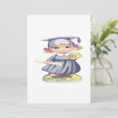 Voorschoolse Afstuderen Kaart (Staand voorkant)