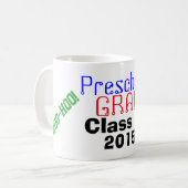 Voorschoolse Afstuderen klasse van mij deed het! Koffiemok (Voorkant links)