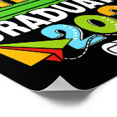 Voorschoolse Afstuderen Shirt 2025 Kinder Jongens  Poster (Hoek)