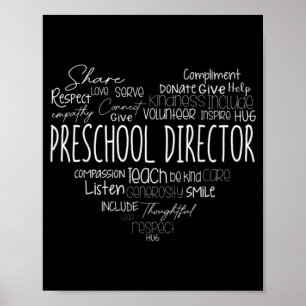 Voorschoolse directeur Terug naar schooldagopvang Poster
