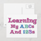 Voorschoolse Gezegde Briefkaart (Voorkant / Achterkant)