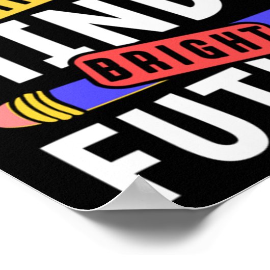 Voorschoolse Kinderen Terug naar School Little Min Poster (Hoek)