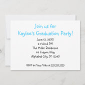 Voorschoolse Kindergarten Afstuderen met gekleurde Kaart (Achterkant)