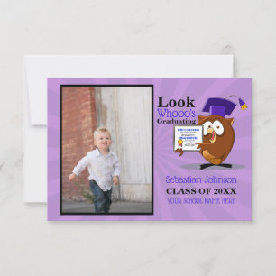 Voorschoolse kleuterschool Fotoaankondiging Aankondiging