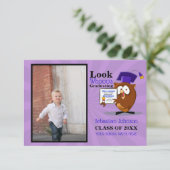 Voorschoolse kleuterschool Fotoaankondiging Aankondiging (Staand voorkant)